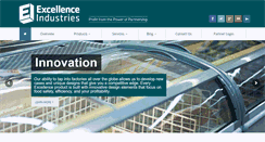 Desktop Screenshot of excellenceindustries.com